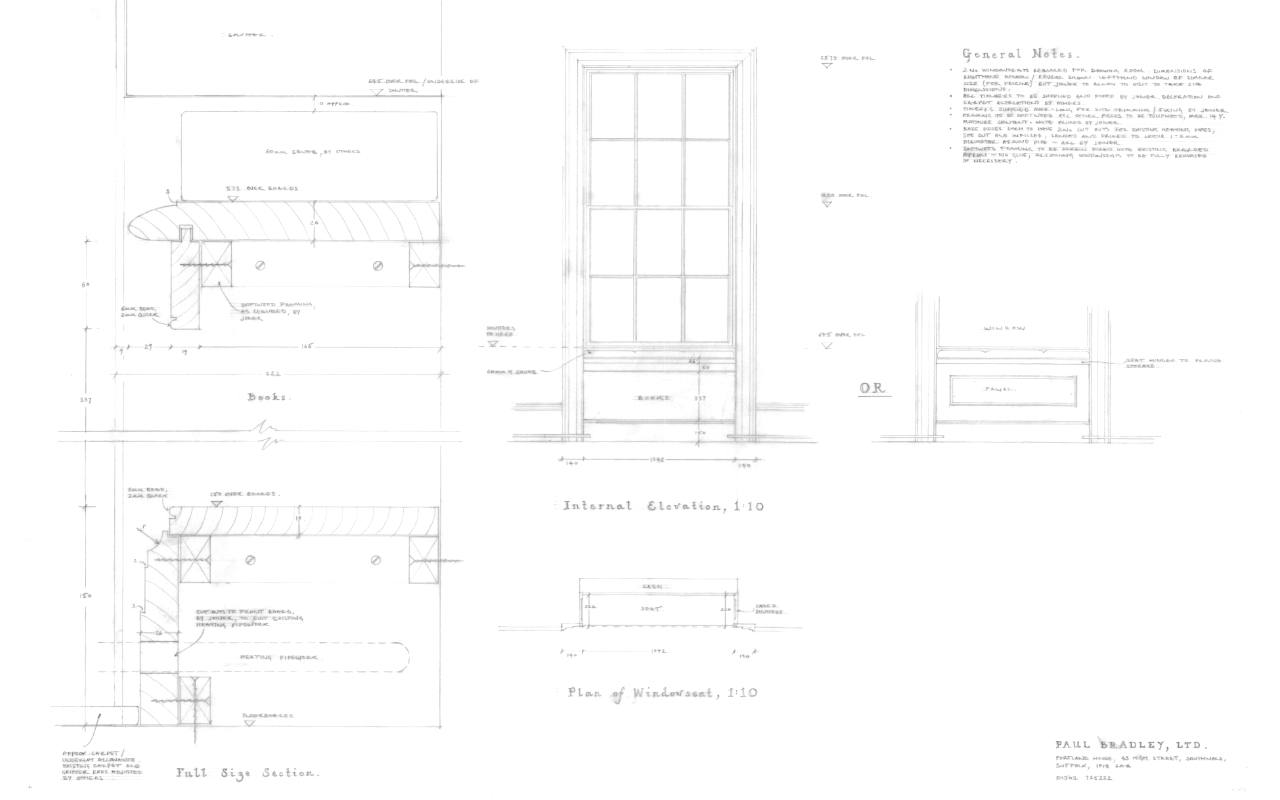 Paul Bradley Ltd, Architecture