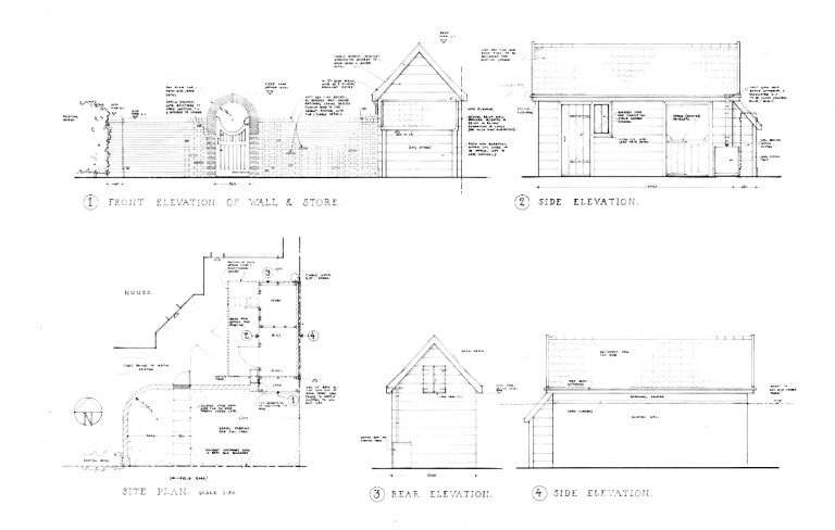 Screen Wall, Gate and Store, Suffolk